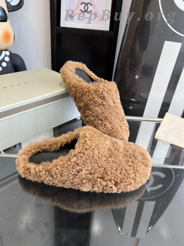 Marni Fussbett Sabot Slide Caramel PB SBMS004601 LM071 00M24 - 图片 6