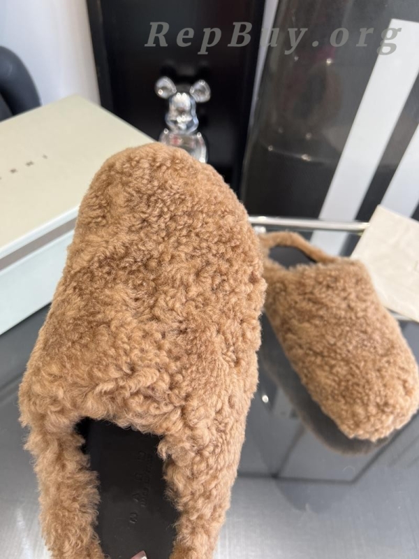 Marni Fussbett Sabot Slide Caramel PB SBMS004601 LM071 00M24 - 图片 9