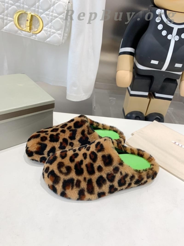 Marni Fussbett Sabot Slide Leopard PB SBMS004601 LM071 00M24 - 图片 3