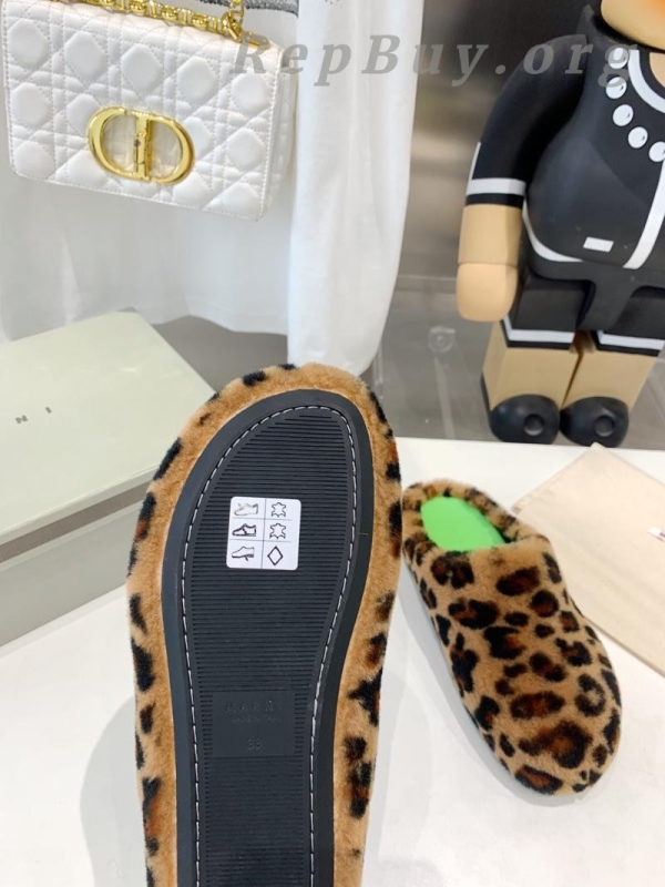 Marni Fussbett Sabot Slide Leopard PB SBMS004601 LM071 00M24 - 图片 8