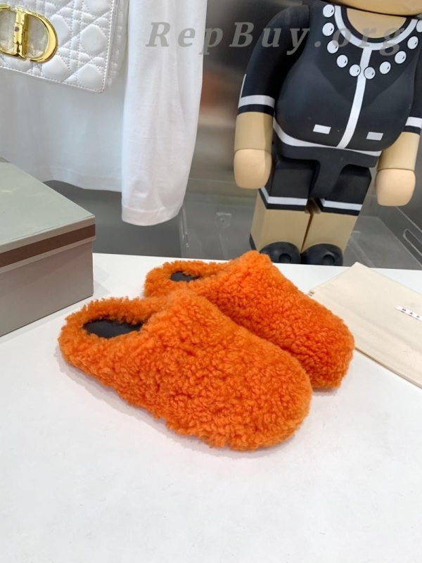 Marni Fussbett Sabot Slide Orange PB SBMS004601 LM071 00M24
