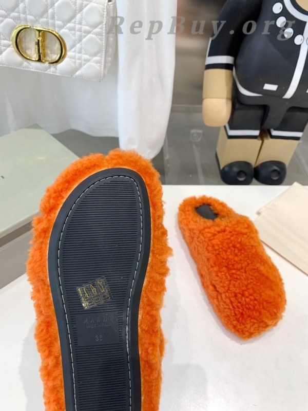 Marni Fussbett Sabot Slide Orange PB SBMS004601 LM071 00M24 - 图片 8