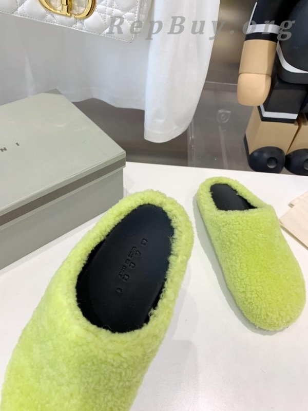 Marni Fussbett Sabot Slide Green PB SBMS004601 LM071 00M24 - 图片 6