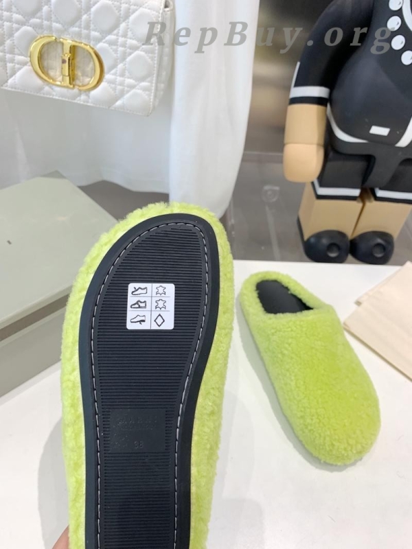 Marni Fussbett Sabot Slide Green PB SBMS004601 LM071 00M24 - 图片 8