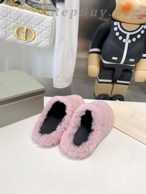 Marni Fussbett Sabot Slide Pink PB SBMS004601 LM071 00M24 - 图片 9