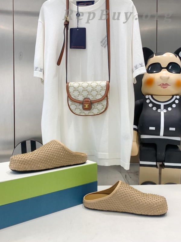 Marni Yellow Fussbett Sabot Slide With Rhinestones - 图片 9