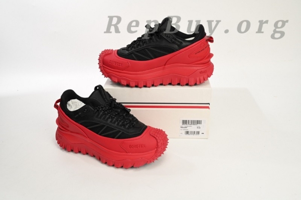 Moncler Trailgrip Black Red H209B4M 00120 M2058 P49 - 图片 14