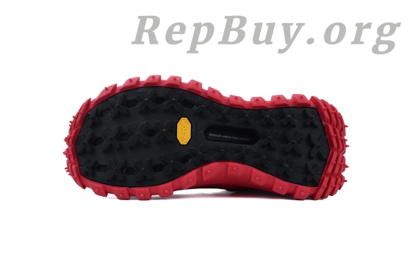 Moncler Trailgrip Leather Sneaker Black And Red J109B4M 00060 M3809P - 图片 4