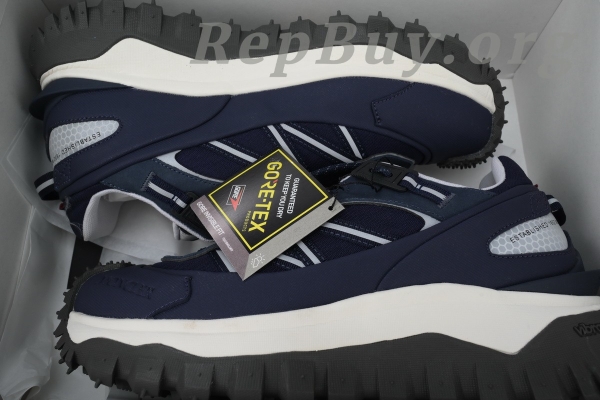 Moncler Trailgrip Panelled Sneaker Navy Blue J109A4 M00110 M424877B - 图片 9