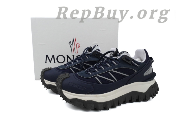 Moncler Trailgrip Panelled Sneaker Navy Blue J109A4 M00110 M424877B - 图片 10