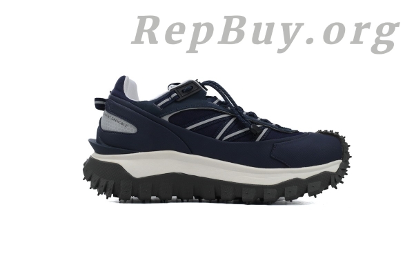 Moncler Trailgrip Panelled Sneaker Navy Blue J109A4 M00110 M424877B - 图片 2