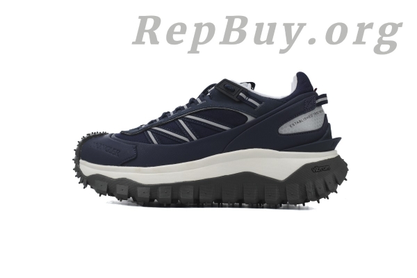 Moncler Trailgrip Panelled Sneaker Navy Blue J109A4 M00110 M424877B
