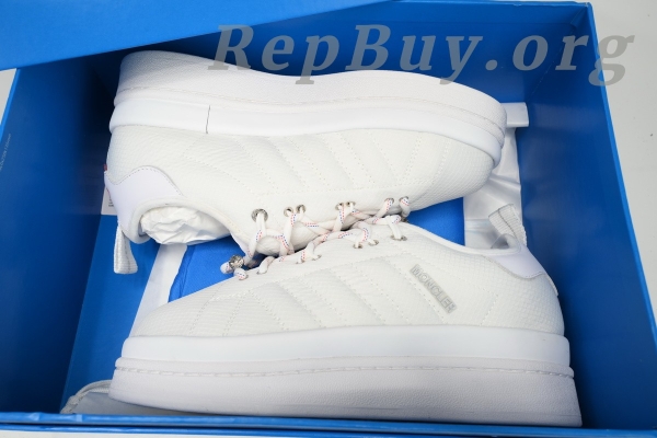 Moncler x Adidas Originals Campus All White IG7865 - 图片 12