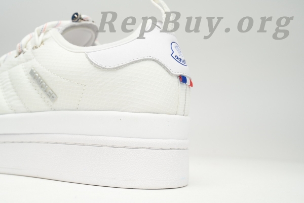 Moncler x Adidas Originals Campus All White IG7865 - 图片 11