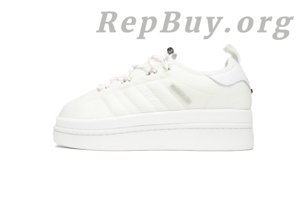 Moncler x Adidas Originals Campus All White IG7865