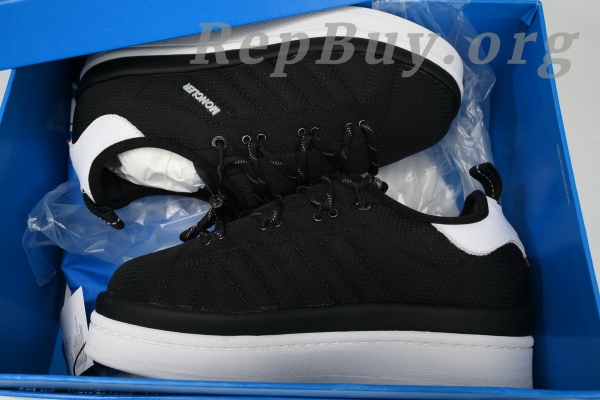 Moncler x Adidas Originals Campus Black White IG7868 - 图片 12