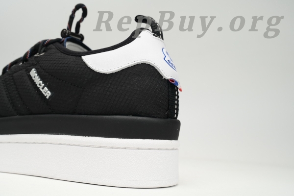 Moncler x Adidas Originals Campus Black White IG7868 - 图片 5