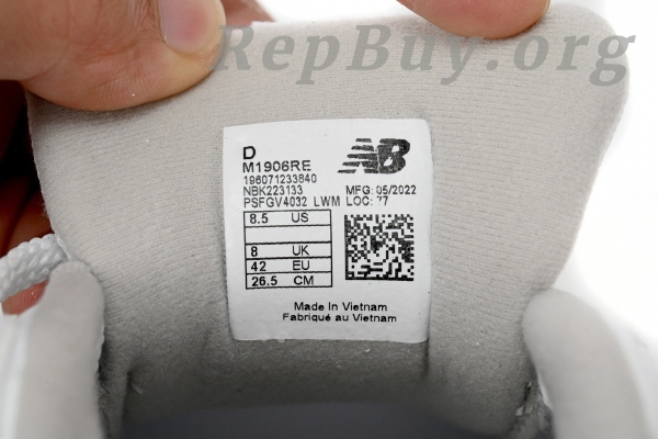 New Balance 1906R White Rain Cloud M1906RE - 图片 7