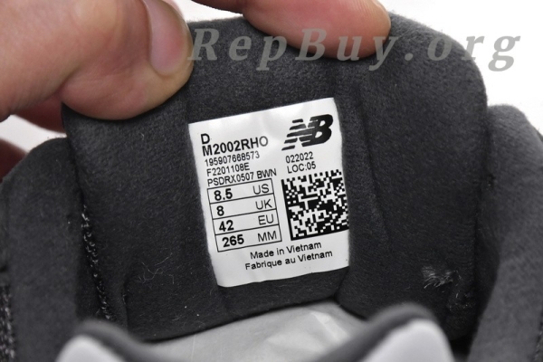 New Balance 2002R Grey Black M2002RHO - 图片 11