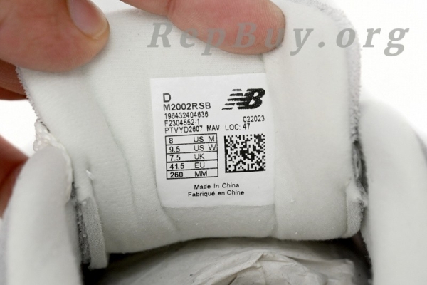 New Balance 2002R White Grey M2002RSB - 图片 10