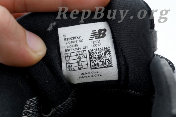 New Balance 2002R x JJJJound GORE-TEX 'Charcoal' M2002RXZ - 图片 6