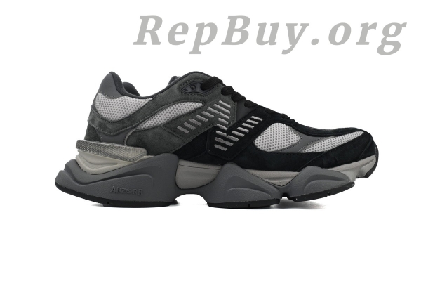 New Balance 9060 Black Castlerock Grey U9060BLK - 图片 2