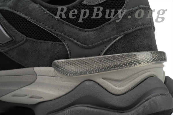 New Balance 9060 Black Castlerock Grey U9060BLK - 图片 5