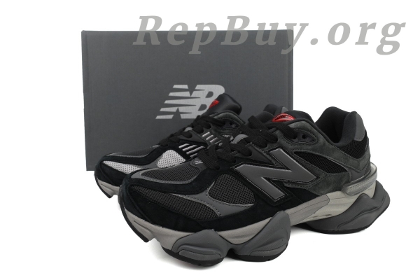 New Balance 9060 Black Castlerock Grey U9060BLK - 图片 11