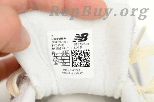 New Balance 9060 Quartz Grey U9060HSA - 图片 8