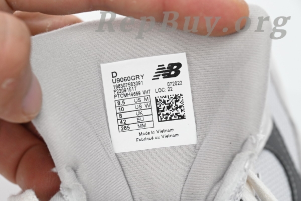 New Balance 9060 Rain Cloud Grey U9060GRY - 图片 6