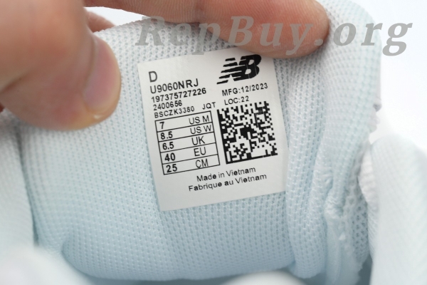 New Balance 9060 Triple White U9060NRJ - 图片 6