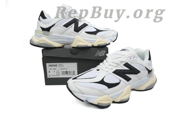New Balance 9060 White Black U9060AAB - 图片 12