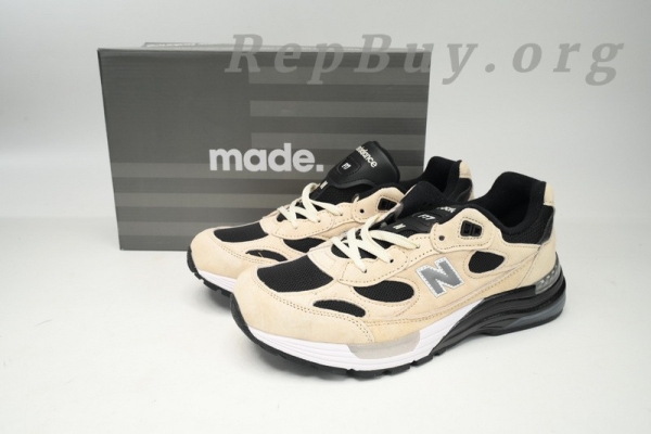 New Balance 992 Beige Black M992NB - 图片 13