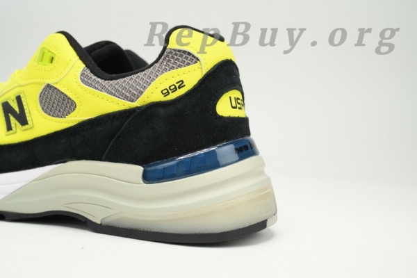 New Balance 992 Black And Yellow M992FG - 图片 5