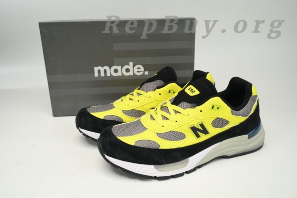 New Balance 992 Black And Yellow M992FG - 图片 13