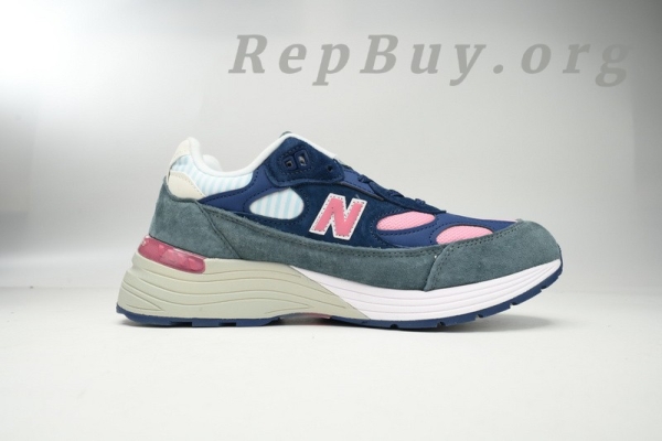 New Balance 992 Blue Green Pink M992NT - 图片 2