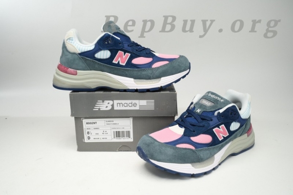 New Balance 992 Blue Green Pink M992NT - 图片 12