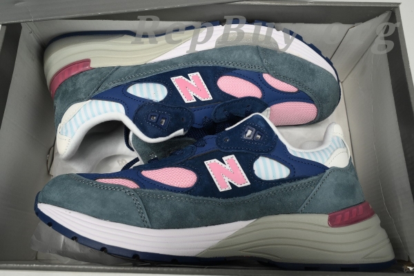 New Balance 992 Blue Green Pink M992NT - 图片 14