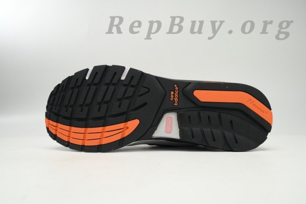 New Balance 992 Gray Orange M992GBO - 图片 4