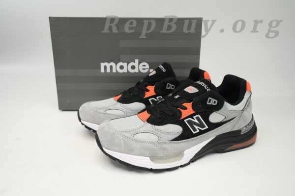 New Balance 992 Gray Orange M992GBO - 图片 11