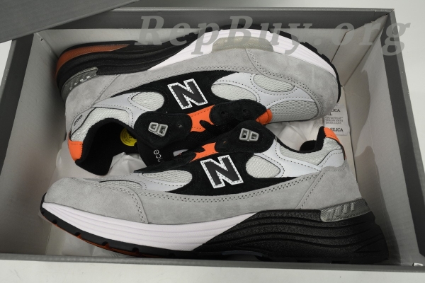 New Balance 992 Gray Orange M992GBO - 图片 12