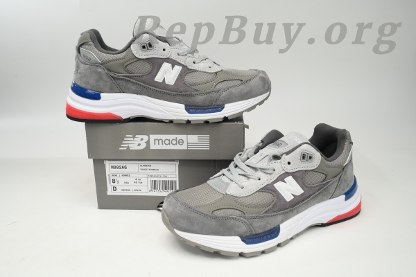New Balance 992 Grey Blue M992AG - 图片 12