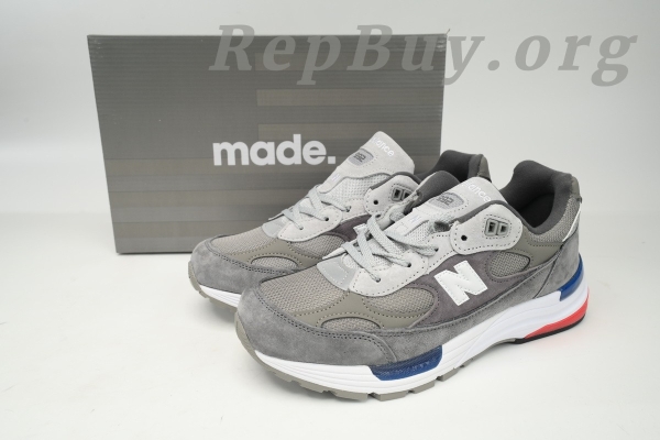 New Balance 992 Grey Blue M992AG - 图片 14