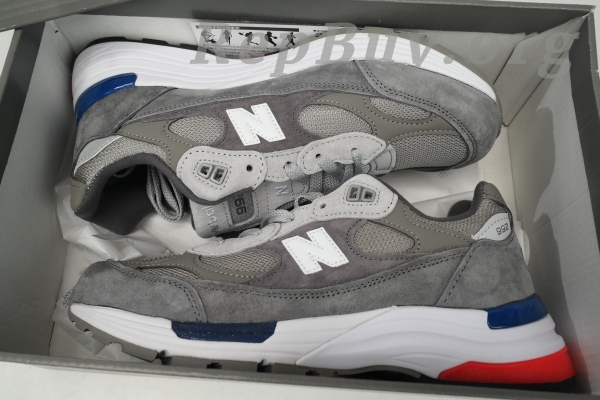 New Balance 992 Grey Blue M992AG - 图片 15