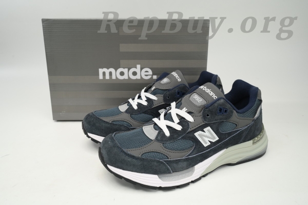 New Balance 992 Navy Blue M992GG - 图片 13