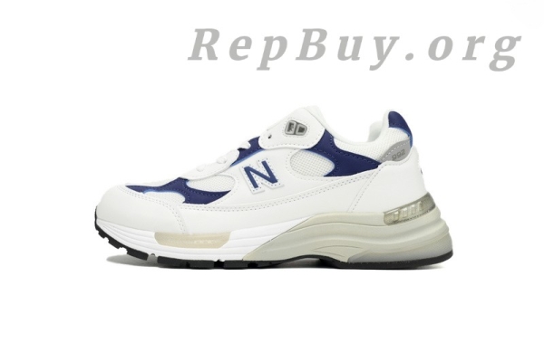 New Balance 992 White Blue M992EC