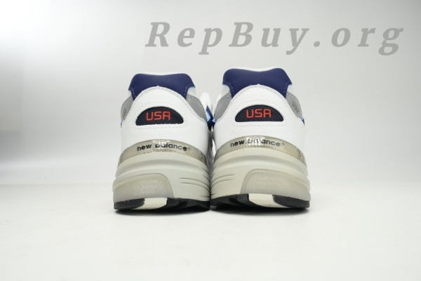 New Balance 992 White Blue M992EC - 图片 3