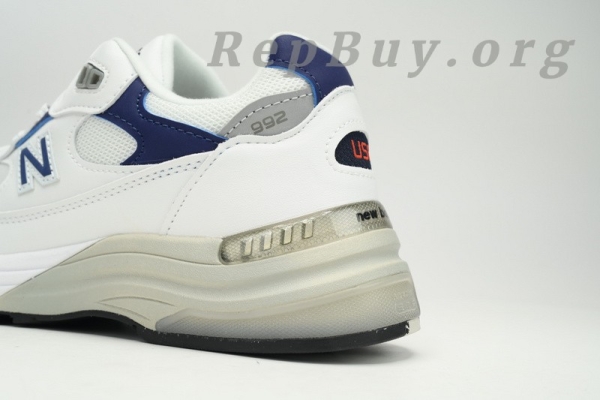 New Balance 992 White Blue M992EC - 图片 5