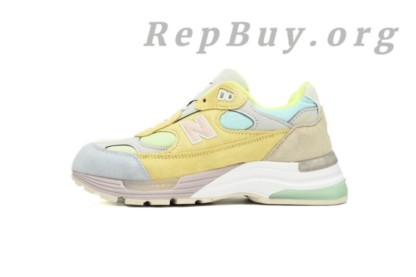 New Balance 992 Yellow Green Powder M992AB
