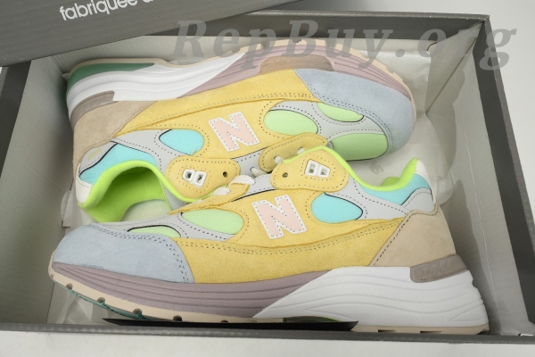 New Balance 992 Yellow Green Powder M992AB - 图片 14